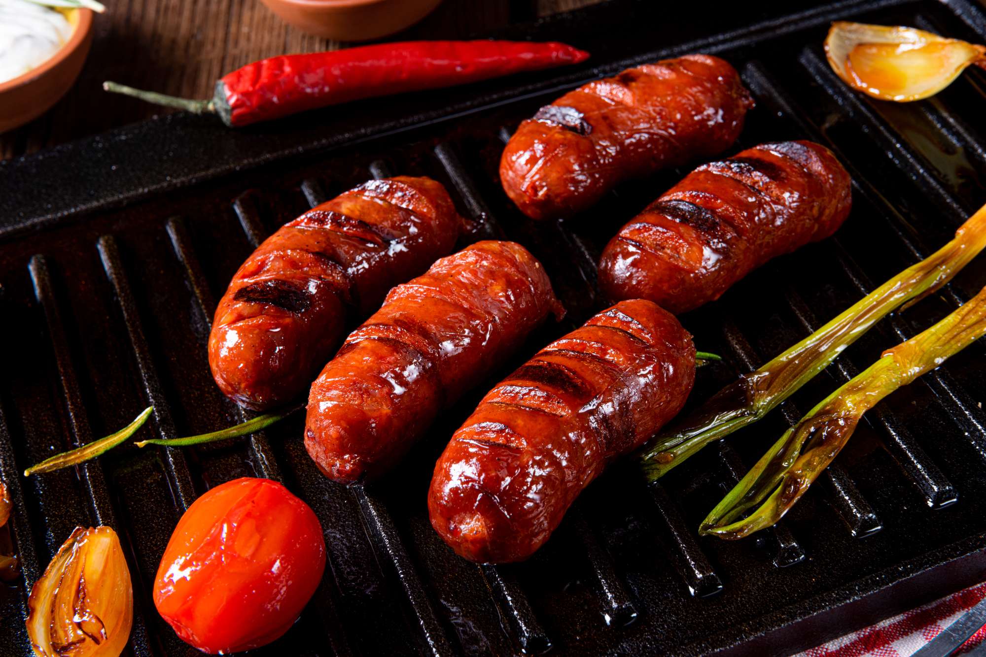 chorizo grillé