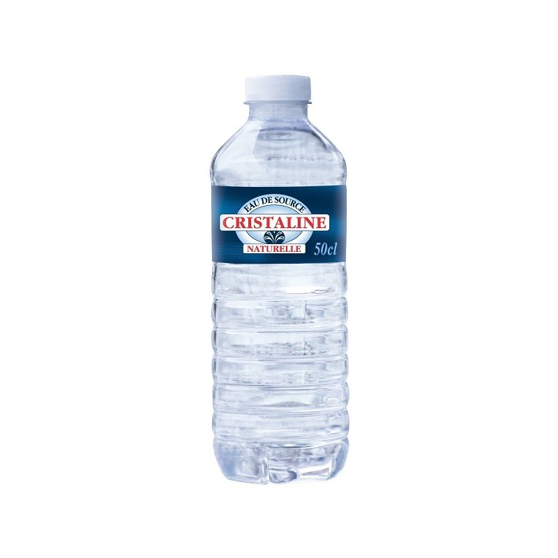 eau minérale cristaline