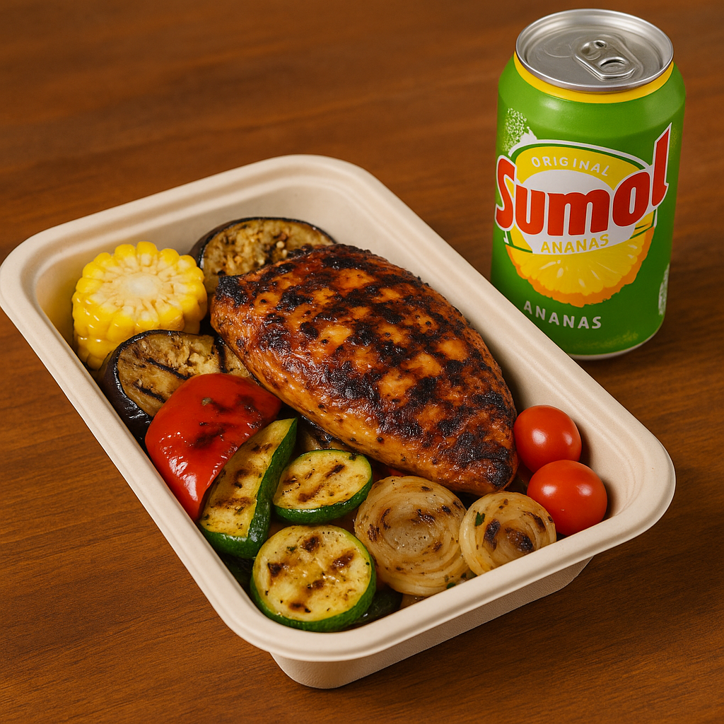 Menu midi portugais