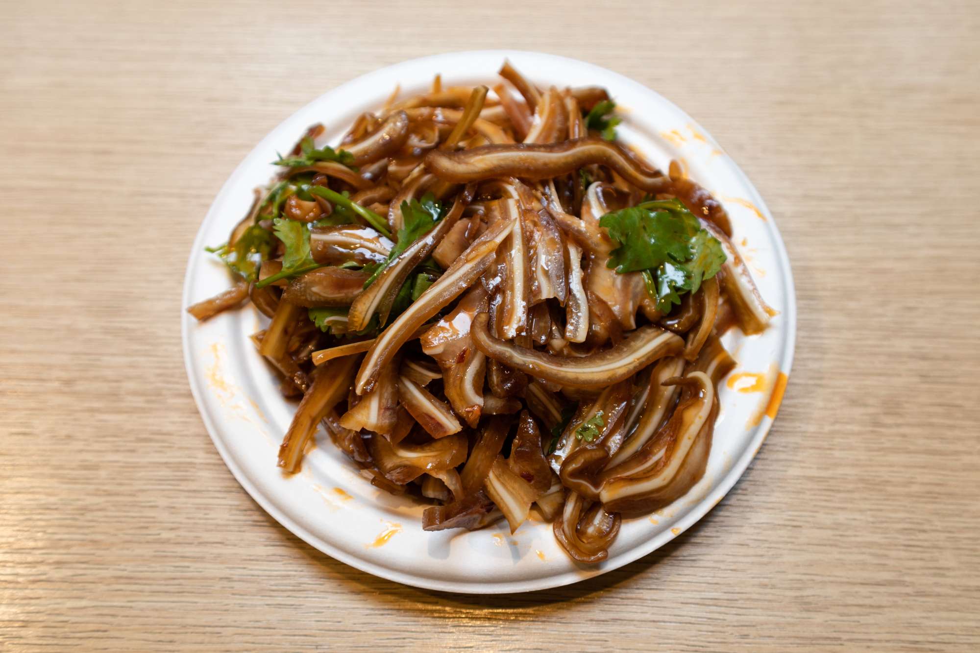 salade d'oreilles de porc